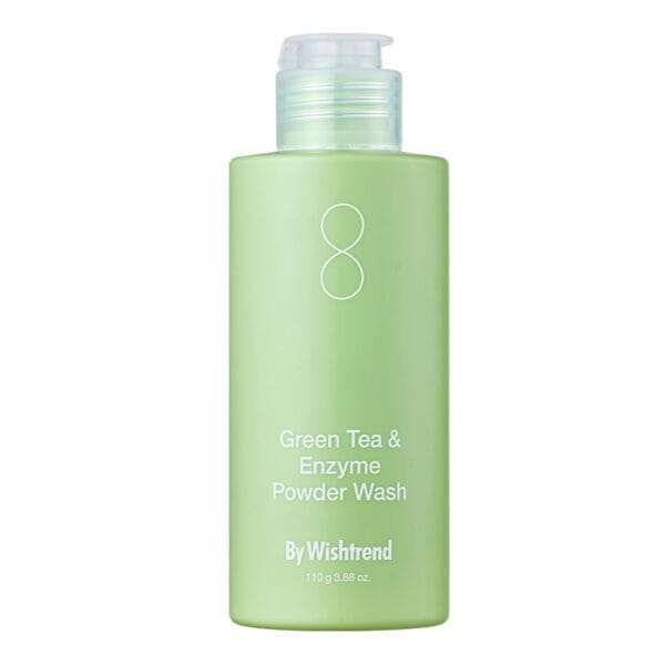 By Wishtrend - Green Tea Enzyme Powder Enzimli Yeşil Çaylı Soyucu Temizleyici Yıkama Tozu 110gr